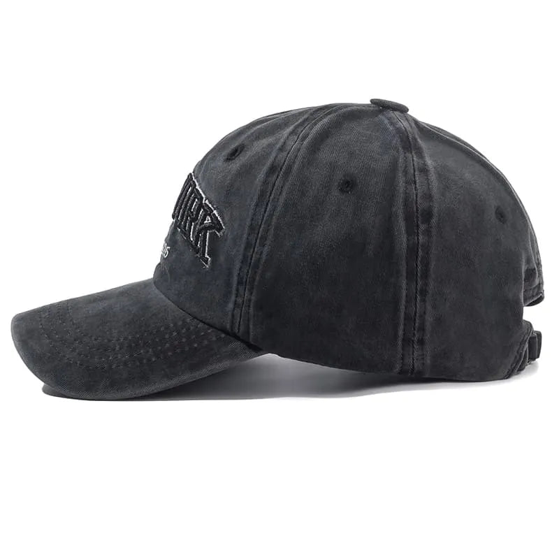 NY Washed Cotton Baseball Cap – Adjustable Everyday Hat
