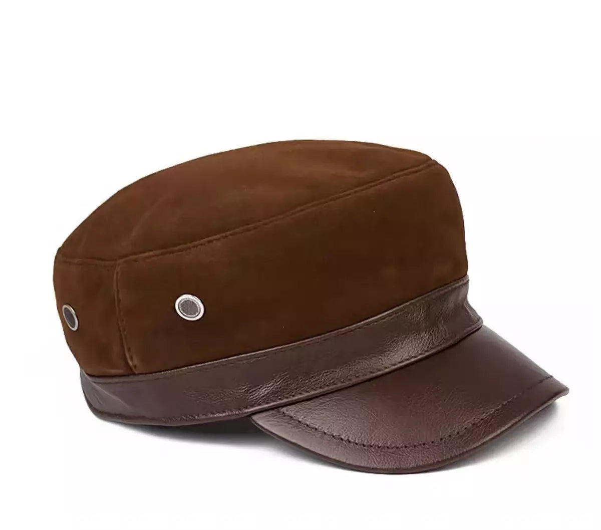Napier Genuine Leather Sailor Cap - Timeless Maritime Style For All Occasions Worldwide