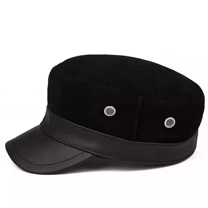 Napier Genuine Leather Sailor Cap - Timeless Maritime Style For All Occasions Worldwide
