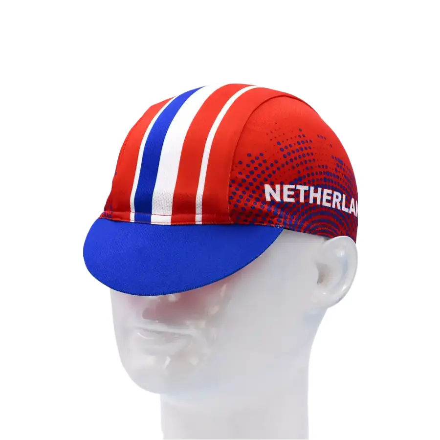 Netherlands Flag Cycling Cap for Dutch Pride and Road Cycling Performance