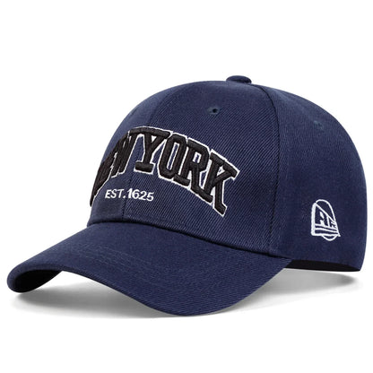 New York 1625 Classic Baseball Cap - Embroidered Details For A Clean, Versatile Look