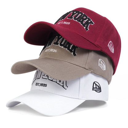 New York 1625 Classic Baseball Cap - Embroidered Details For A Clean, Versatile Look