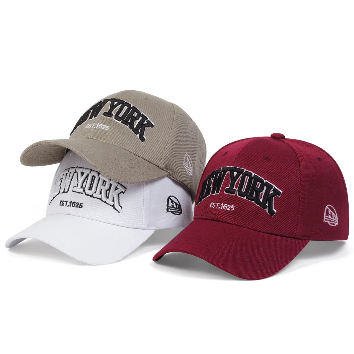 New York 1625 Classic Baseball Cap - Embroidered Details For A Clean, Versatile Look