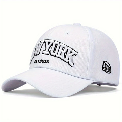 New York 1625 Classic Baseball Cap - Embroidered Details For A Clean, Versatile Look