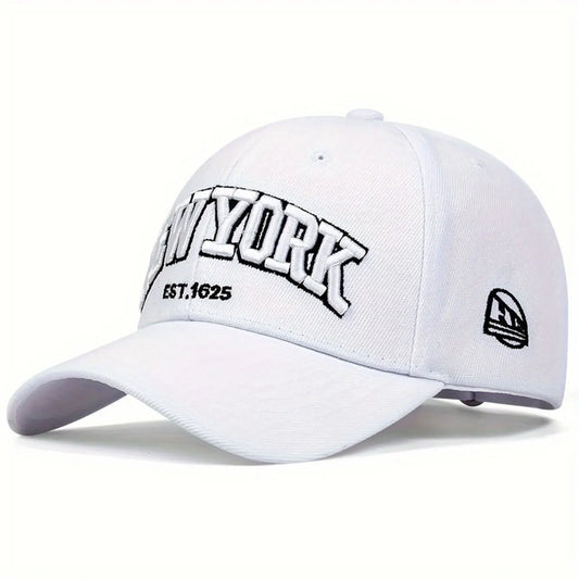 New York 1625 Classic Baseball Cap - Embroidered Details For A Clean, Versatile Look
