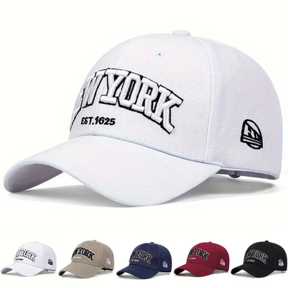 New York 1625 Classic Baseball Cap - Embroidered Details For A Clean, Versatile Look