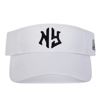 New York Sports Summer Visor - Lightweight Cotton Blend For Sun Protection On Casual Days