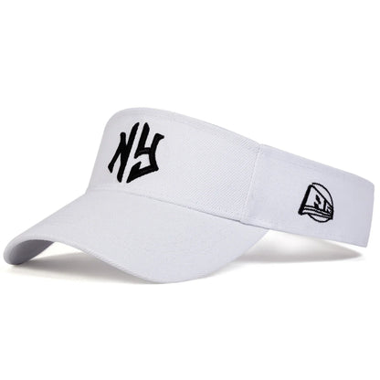 New York Sports Summer Visor - Lightweight Cotton Blend For Sun Protection On Casual Days
