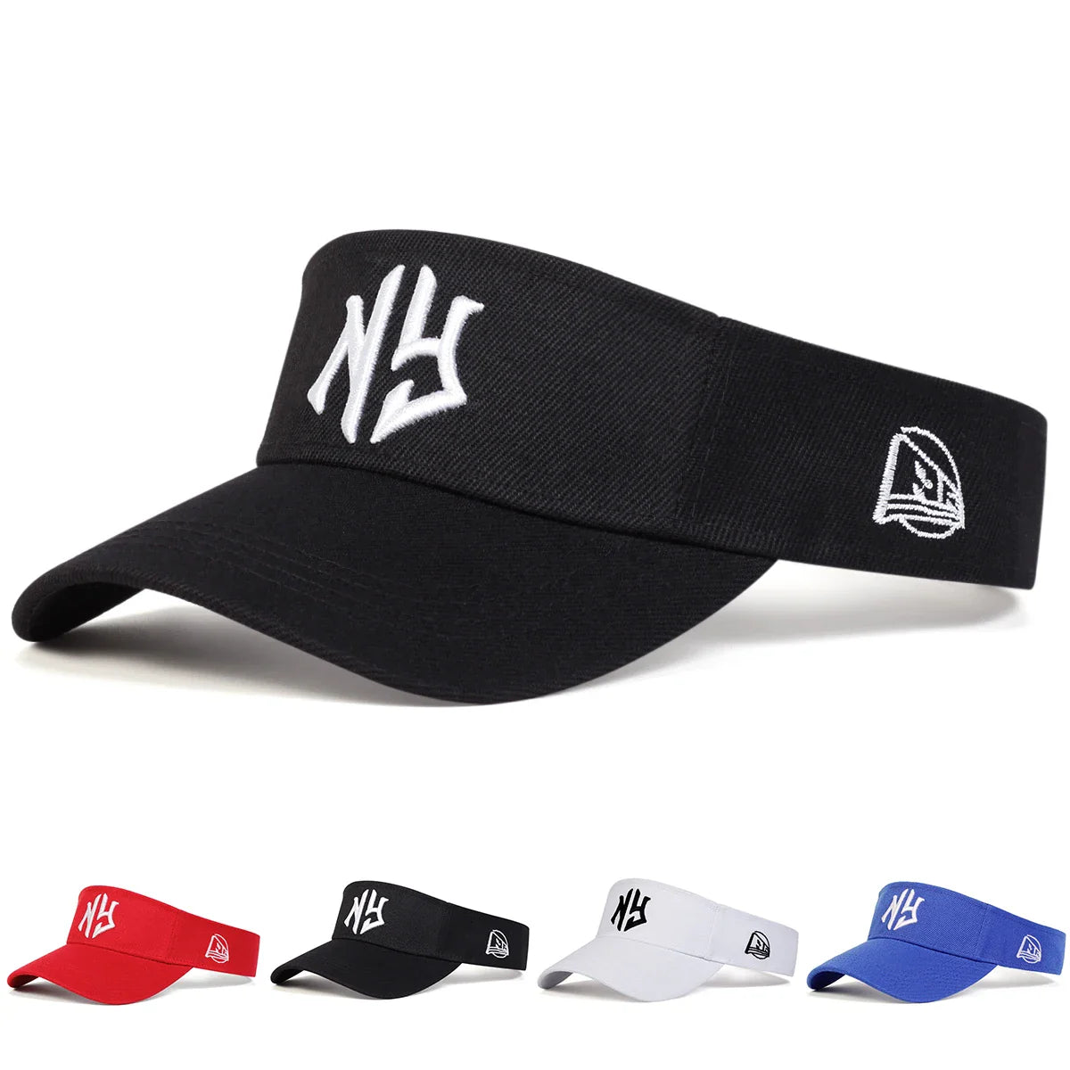 New York Sports Summer Visor - Lightweight Cotton Blend For Sun Protection On Casual Days