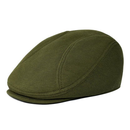 Newman Cotton Flat Cap - Timeless Cotton Flat Cap For Casual And Smart Casual Looks