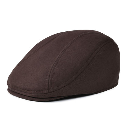 Newman Cotton Flat Cap - Timeless Cotton Flat Cap For Casual And Smart Casual Looks
