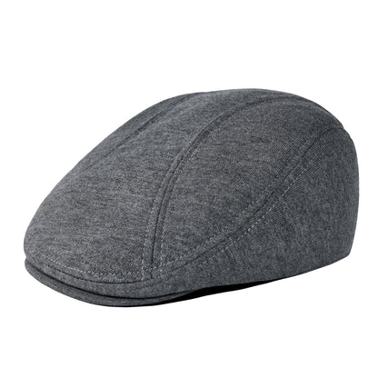 Newman Cotton Flat Cap - Timeless Cotton Flat Cap For Casual And Smart Casual Looks