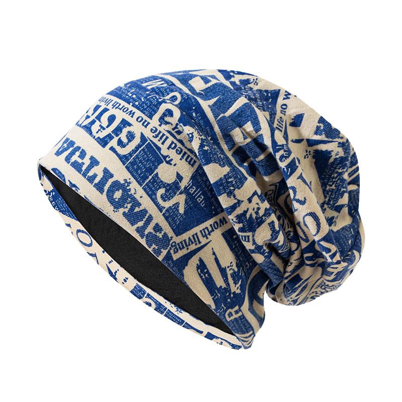 cotton-winter-hat-vintage-letters