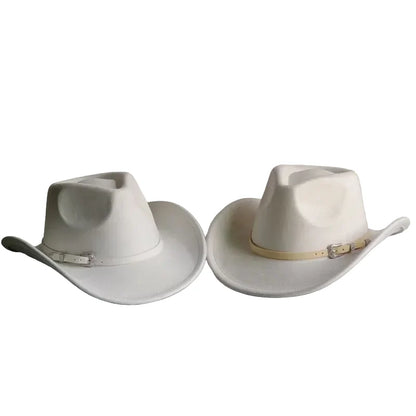 North Dakota Suede Western Cowboy Hat - Vegan Suede And Organic Cotton Casual Western Hat