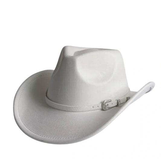 North Dakota Suede Western Cowboy Hat - Vegan Suede And Organic Cotton Casual Western Hat