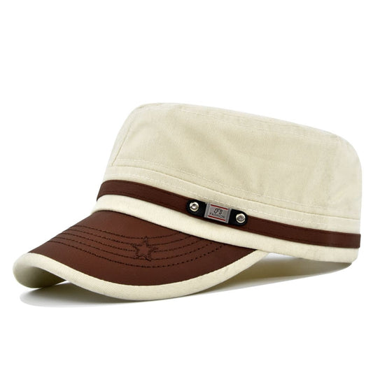 Northwood Cotton Army Cap - Clean Military Inspired Cotton Cap For Versatile Casual Wear