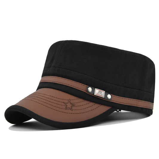 Northwood Cotton Army Cap - Clean Military Inspired Cotton Cap For Versatile Casual Wear
