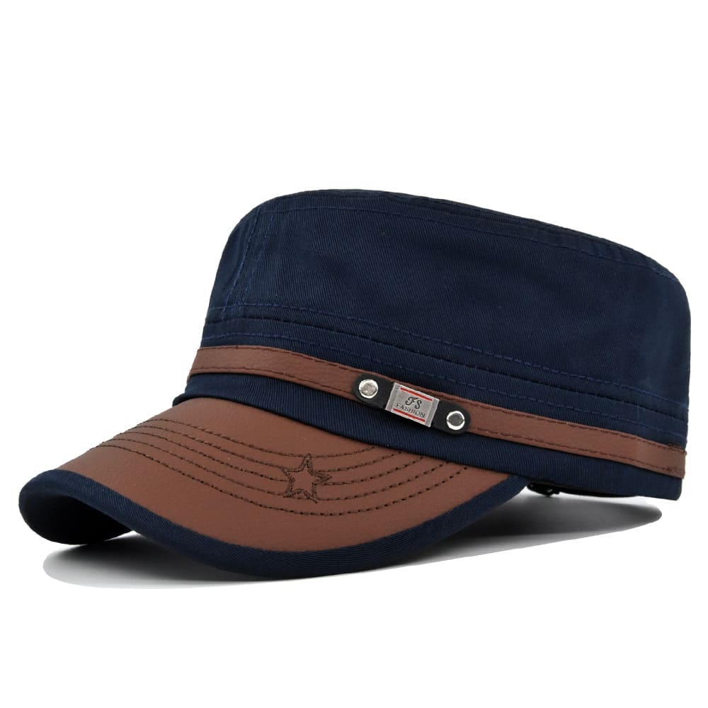 Northwood Cotton Army Cap - Clean Military Inspired Cotton Cap For Versatile Casual Wear
