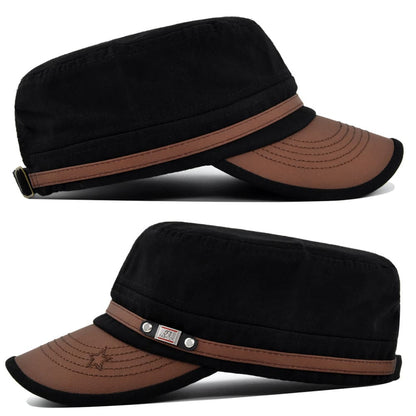 Northwood Cotton Army Cap - Clean Military Inspired Cotton Cap For Versatile Casual Wear