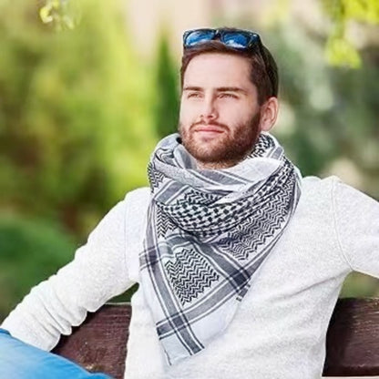 Men's Middle East Saudi Print Headscarf - Urban Caps 