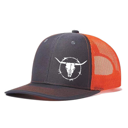 Outdoor Sports Cow Head Printed Baseball Cap - Urban Caps 