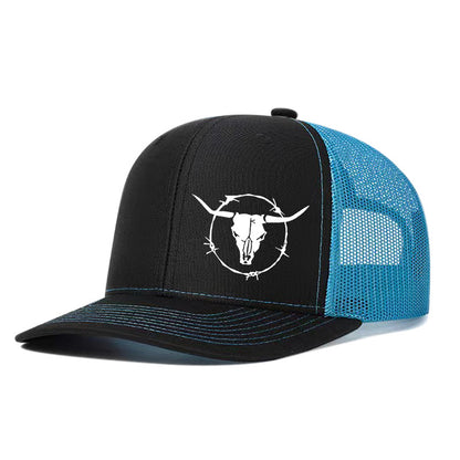 Outdoor Sports Cow Head Printed Baseball Cap - Urban Caps 