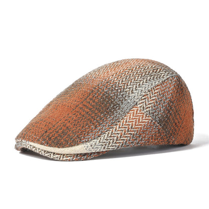 Literary Youth Peaked Cap Retro Beret - Urban Caps 