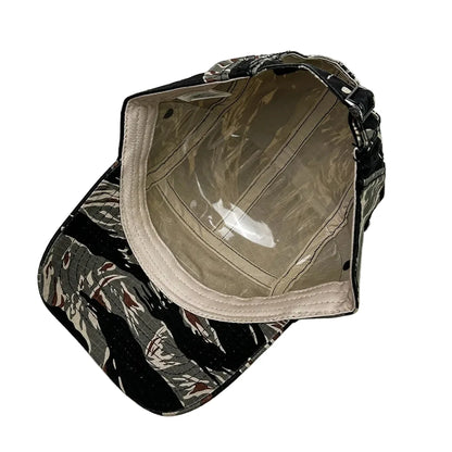 OSCAPS Retro Camouflage Five-Panel Baseball Cap Classic Style - Urban Caps