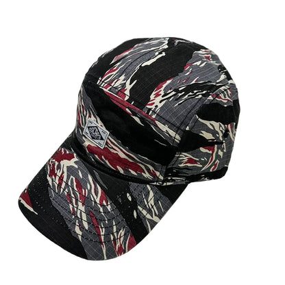 OSCAPS Retro Camouflage Five-Panel Baseball Cap Classic Style - Urban Caps