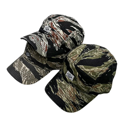 OSCAPS Retro Camouflage Five-Panel Baseball Cap Classic Style - Urban Caps