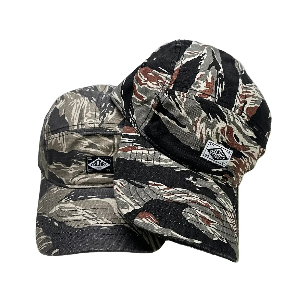 OSCAPS Retro Camouflage Five-Panel Baseball Cap Classic Style - Urban Caps
