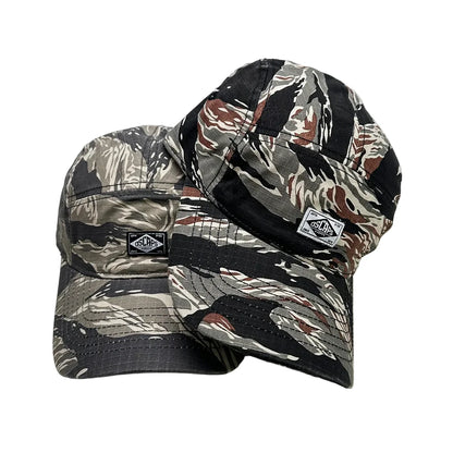 OSCAPS Retro Camouflage Five-Panel Baseball Cap Classic Style - Urban Caps