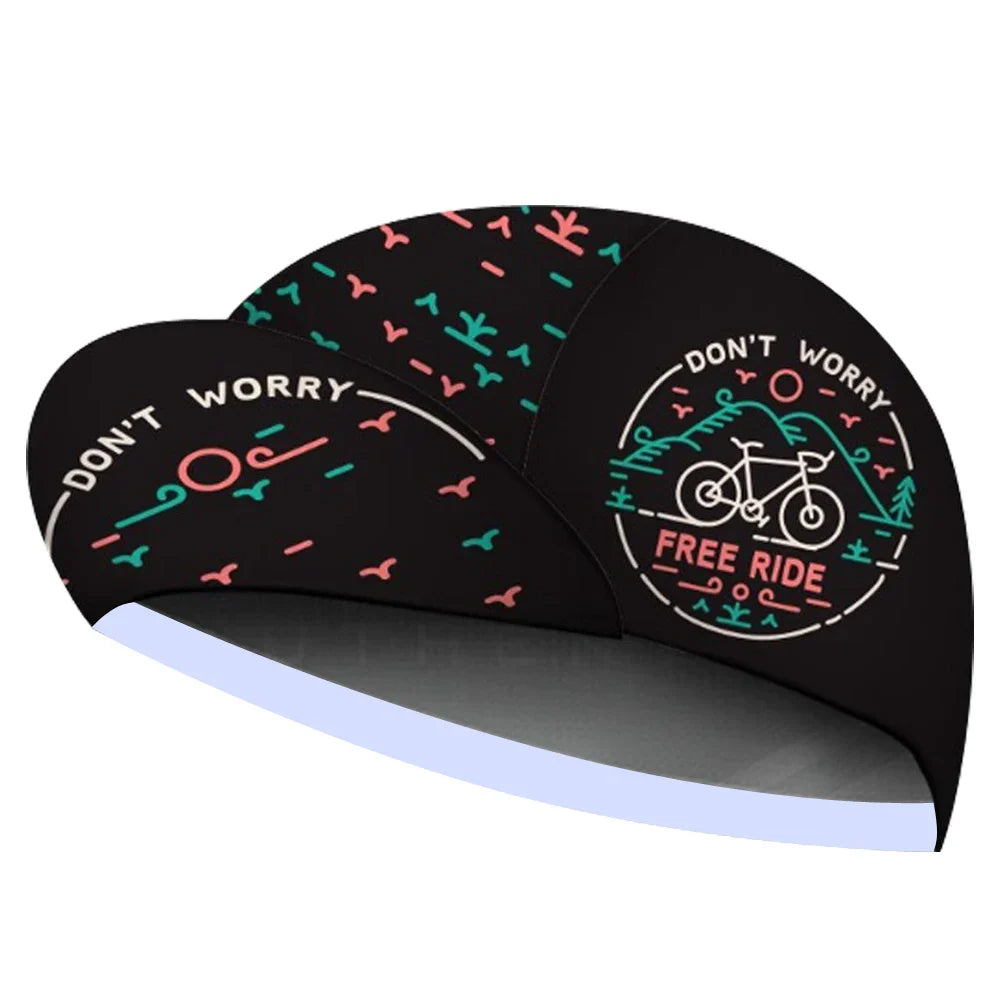 Oscrolling Cycling Cap Lightweight Breathable Acrylic Quick Dry for Cyclists
