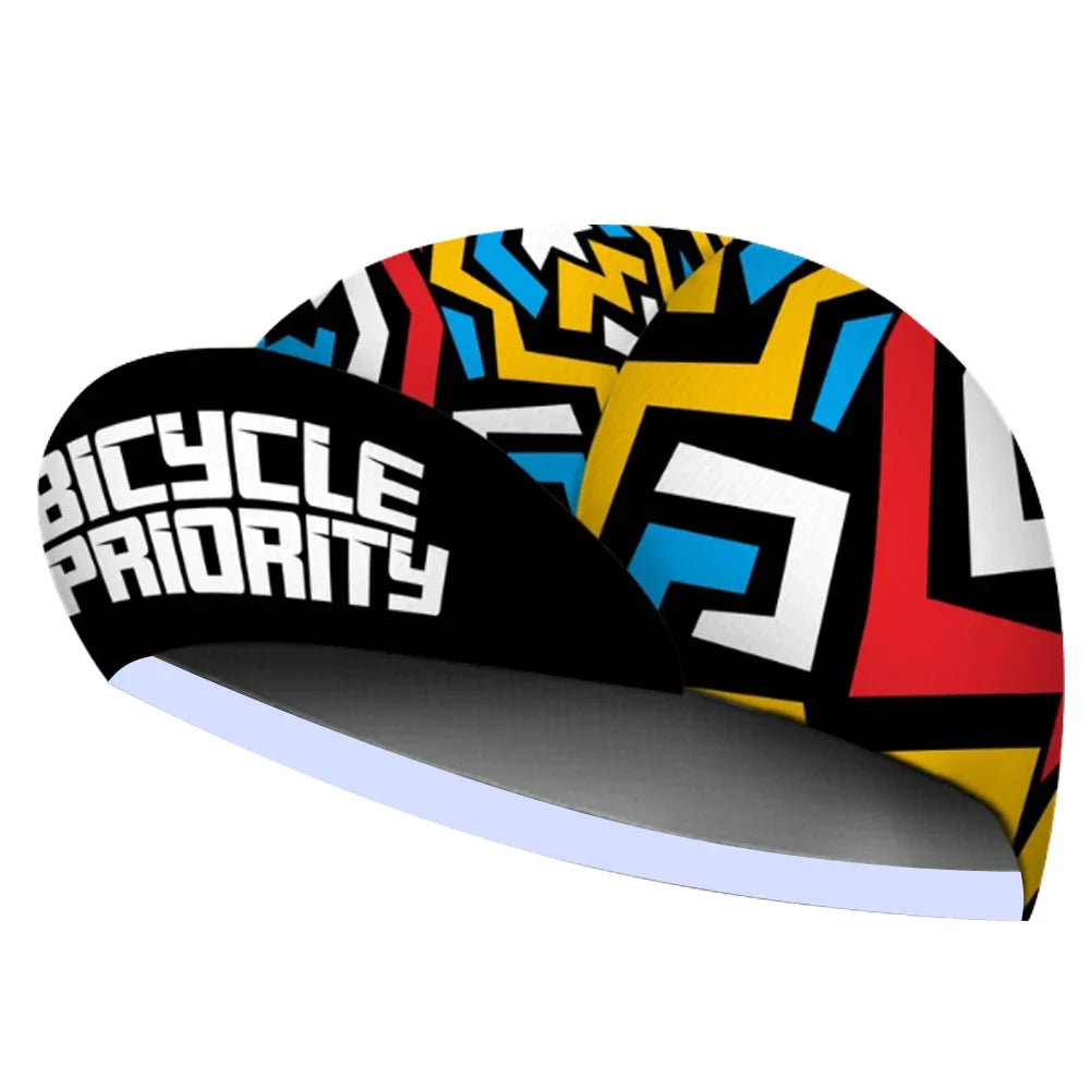 Oscrolling Cycling Cap Lightweight Breathable Acrylic Quick Dry for Cyclists