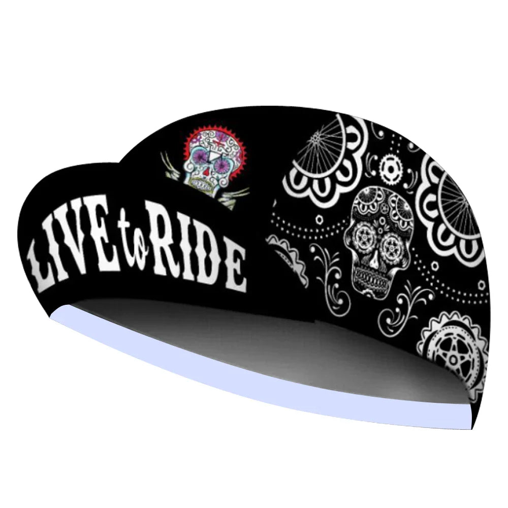 Oscrolling Cycling Cap Lightweight Breathable Acrylic Quick Dry for Cyclists