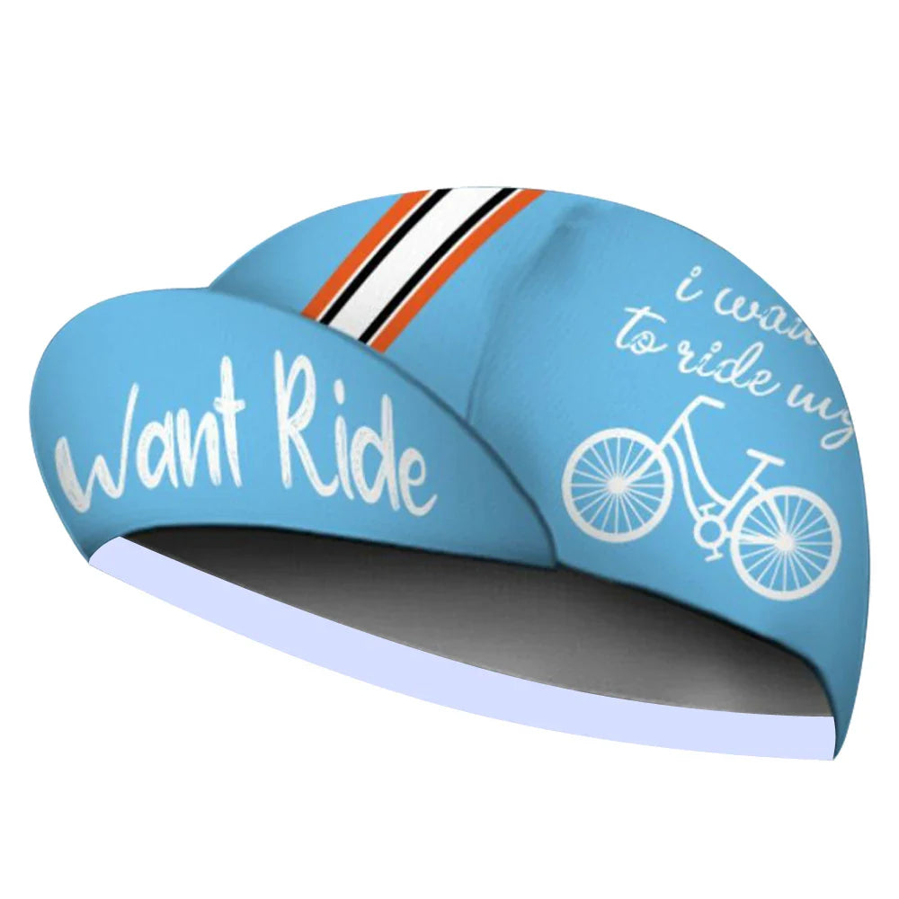 Oscrolling Cycling Cap Lightweight Breathable Acrylic Quick Dry for Cyclists