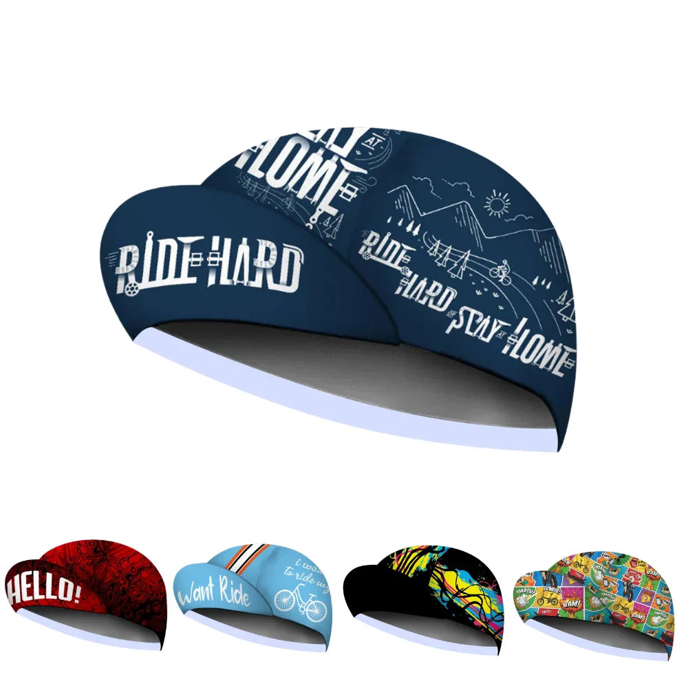 Oscrolling Cycling Cap Lightweight Breathable Acrylic Quick Dry for Cyclists