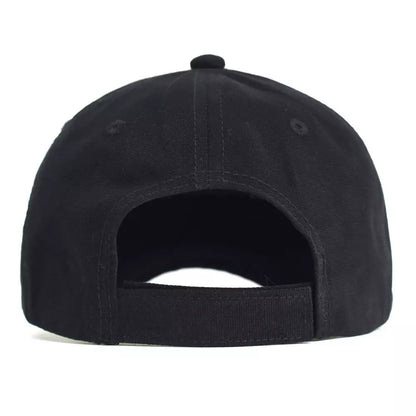 OYX Short Visor Cotton Baseball Cap - Casual Cotton Baseball Cap With Short Visor