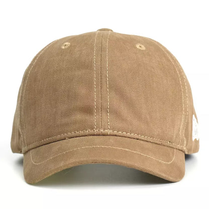 OYX Short Visor Cotton Baseball Cap - Casual Cotton Baseball Cap With Short Visor