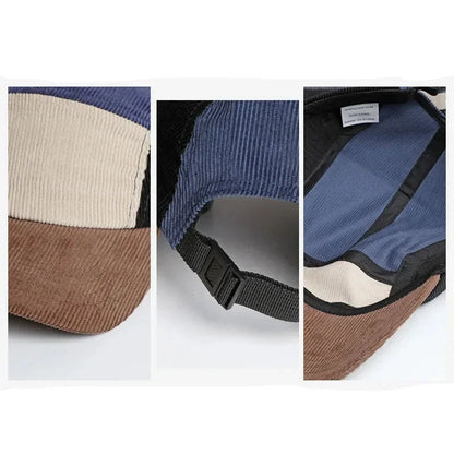 Ohio Spring Corduroy 5-Panel Cap Modern Classic Style - Urban Caps