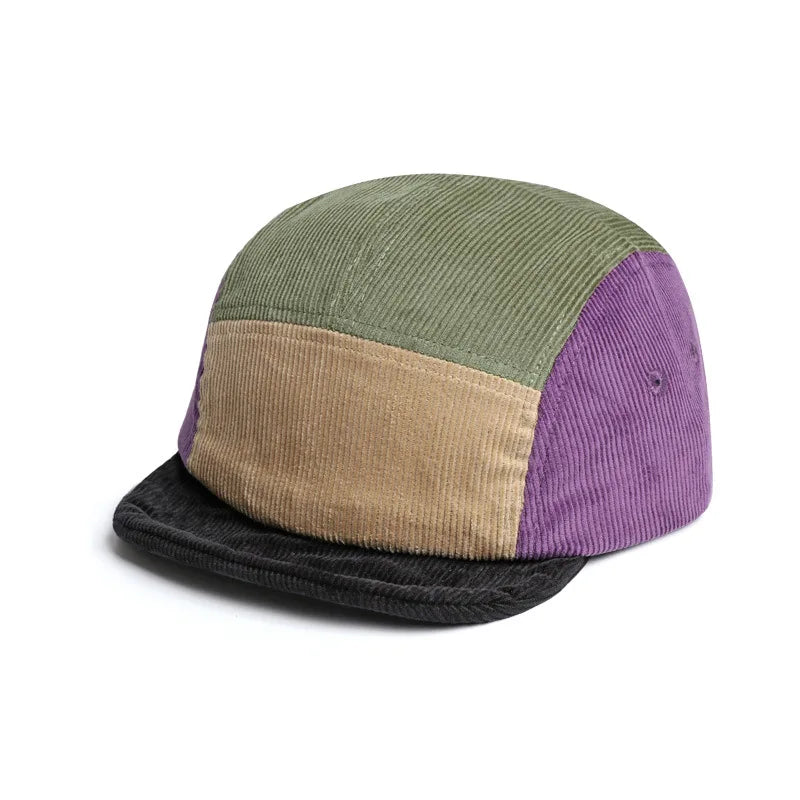 Ohio Spring Corduroy 5-Panel Cap Modern Classic Style - Urban Caps