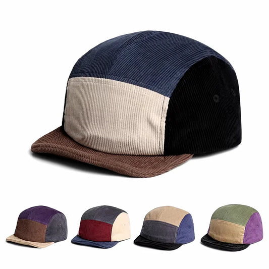 Ohio Spring Corduroy 5-Panel Cap Modern Classic Style - Urban Caps