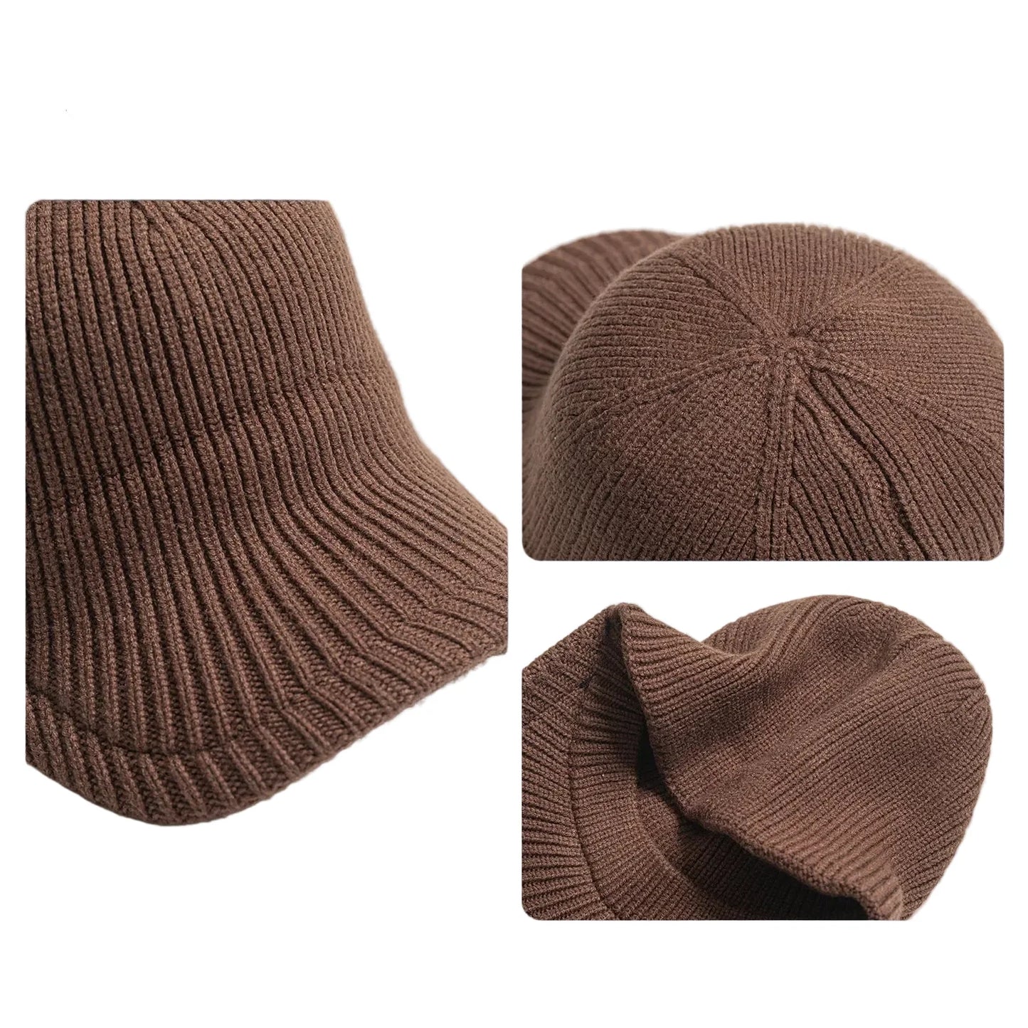 Old Money Knitted Baseball Beanie Cap - Urban Caps