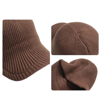 Old Money Knitted Baseball Beanie Cap - Urban Caps