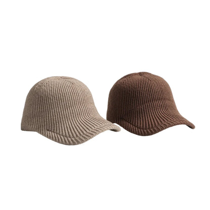 Old Money Knitted Baseball Beanie Cap - Urban Caps