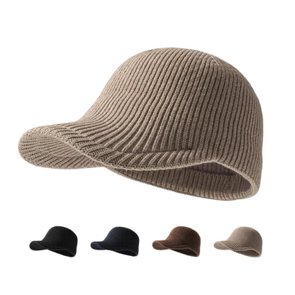 Old Money Knitted Baseball Beanie Cap - Urban Caps