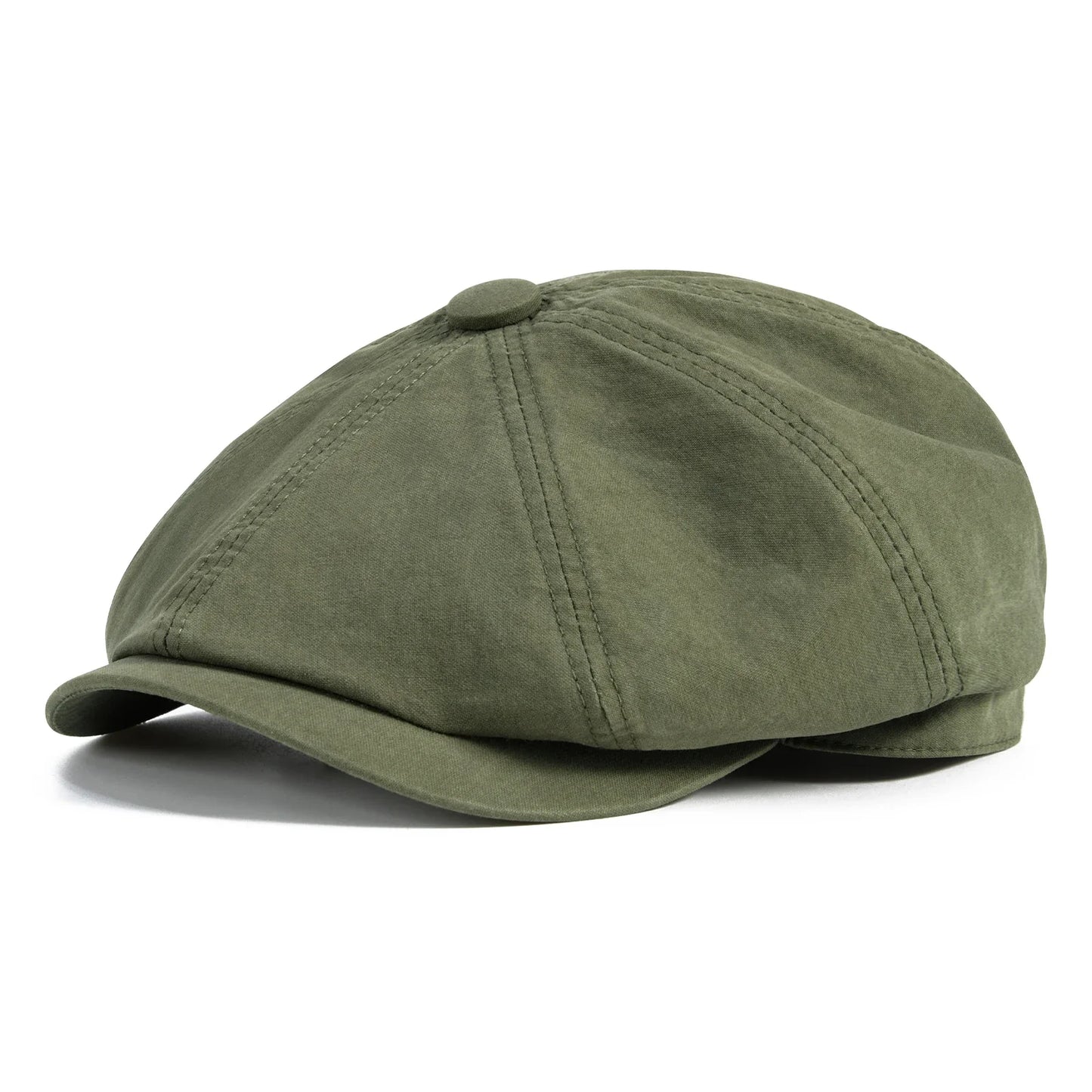 Ontario Cotton Newsboy Cap - Classic Cotton Newsboy Style With Inner Sweatband All Day