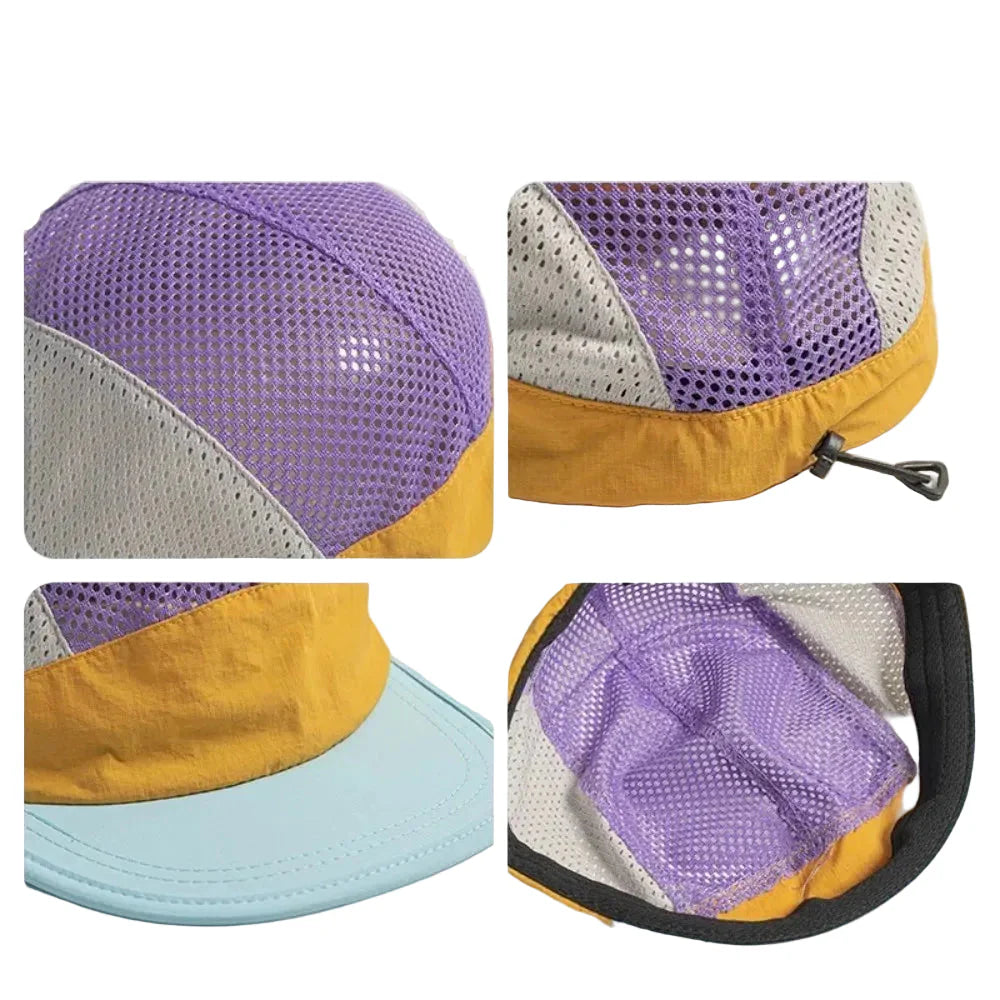 Ontario Premium Summer Mesh Five Panels Baseball Cap - Urban Caps