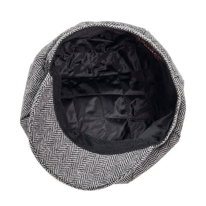 Oxford Kids Tweed Wool Newsboy Cap – Classic Vintage Flat Cap