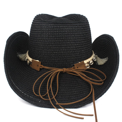 Palmdale Straw Cowboy Hat - Classic Western Style For Sunny Days And Casual Outings